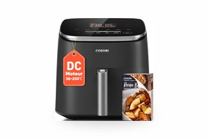 Cosori TurboBlaze – moteur DC 30–230°C avec livret de recettes
